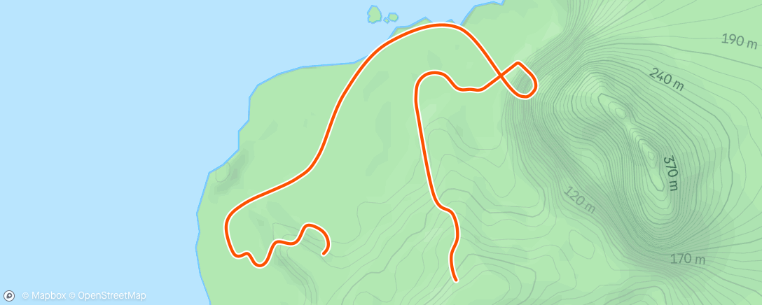 Map of the activity, Zwift - That's Amore in Watopia