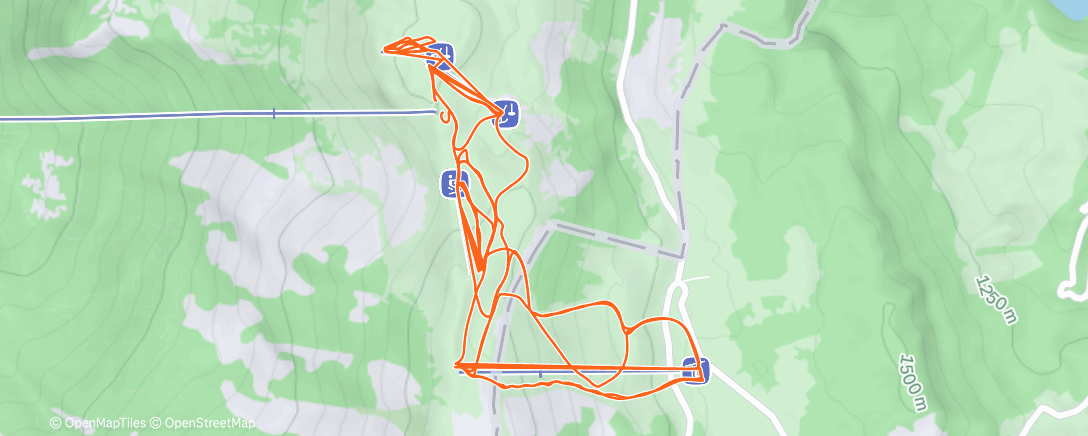 Map of the activity, 25/26 #Tag 56 - Monte Baldo