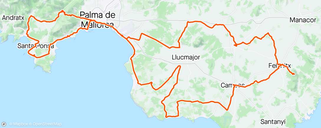 Map of the activity, Mallorca 2 #2