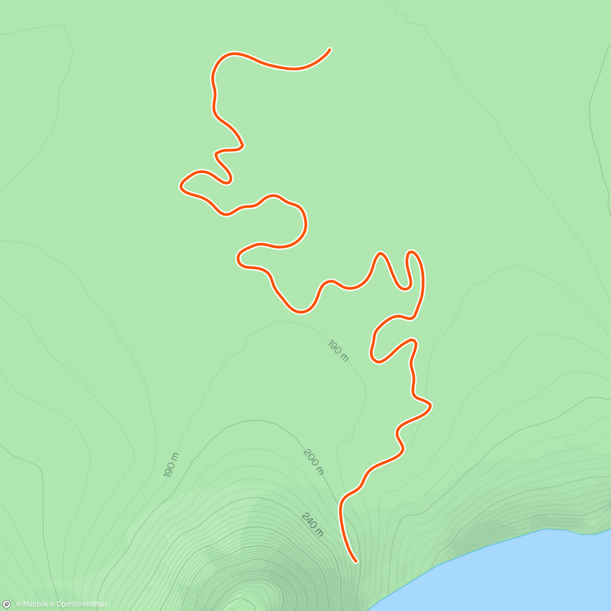 Mapa da atividade, 6 x 15/45s