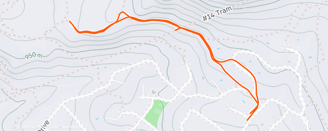 Map of the activity, Few extra miles