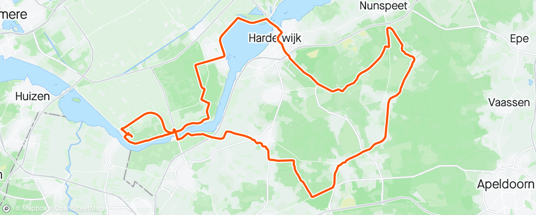 Map of the activity, Flandern in Holland ⛈️🥶