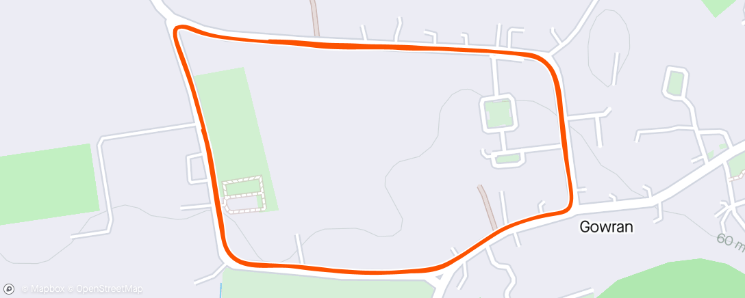 Mappa dell'attività Leinster Novice Road Race