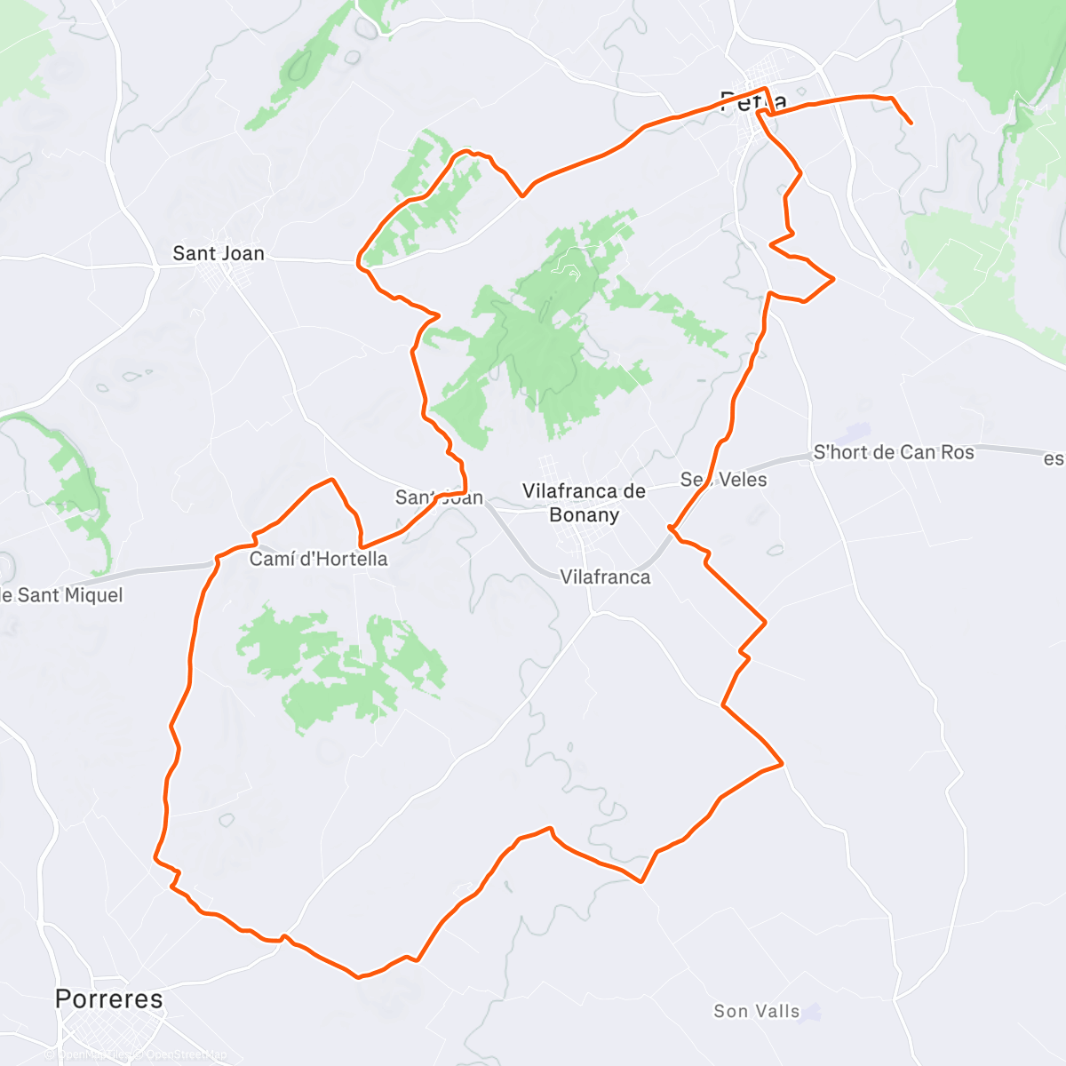 Map of the activity, Gravel 🎄