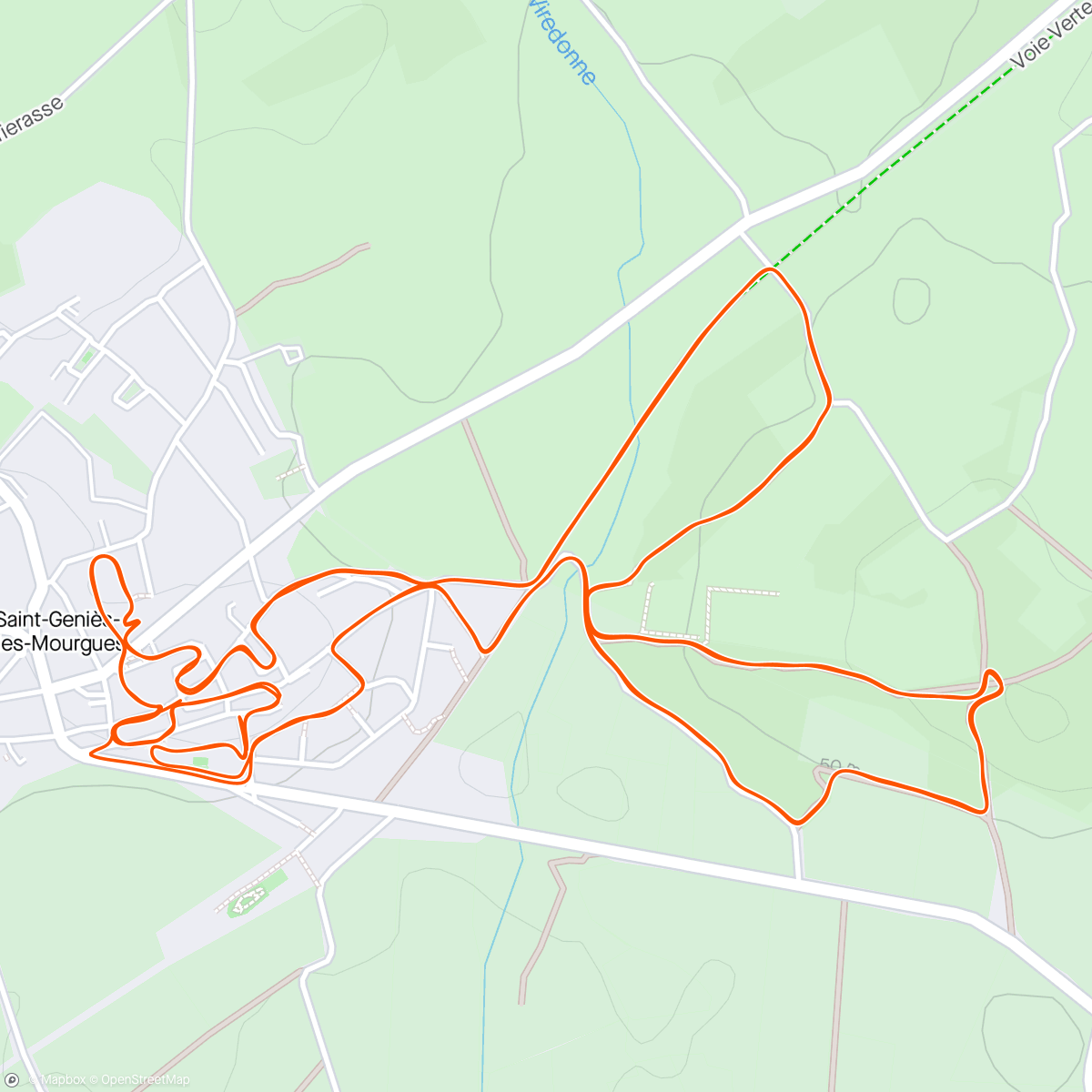 Map of the activity, Découverte du village voisin