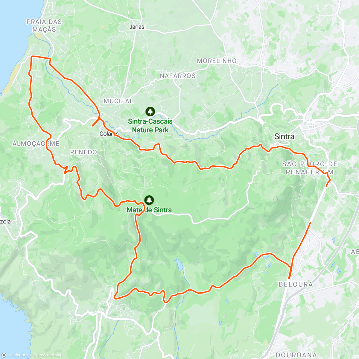 「Aquecimento para a etapa de montanha do Giro 😆」活動的地圖