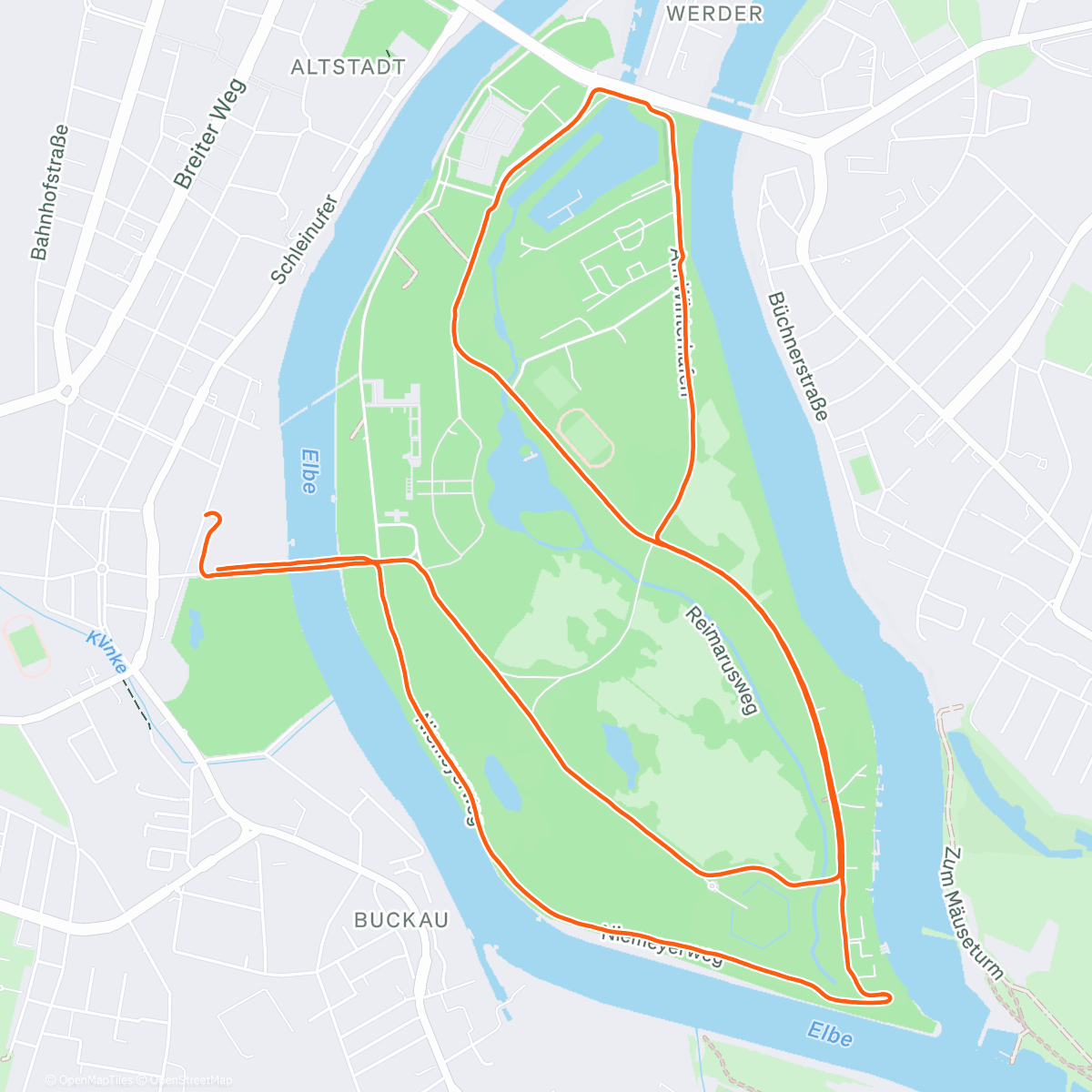 Map of the activity, schöner Lauf in der Vorweihnachtszeit 🎅🏻🧑‍🎄