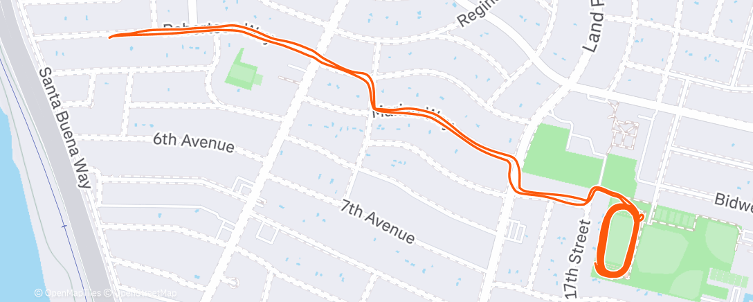 Карта физической активности (2x8x100m,100jog, 2x4x100m,100jog in the dark)