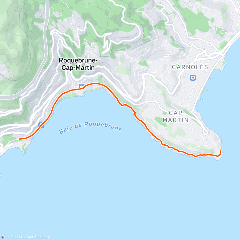 Map of the activity