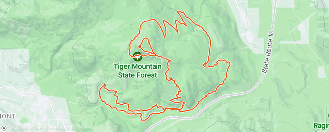 Карта физической активности (tigre good good avec good good peeps)