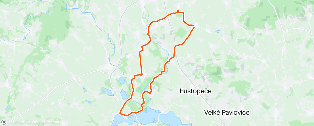 Map of the activity, Větrné Pasohlávky 💨👌🤪