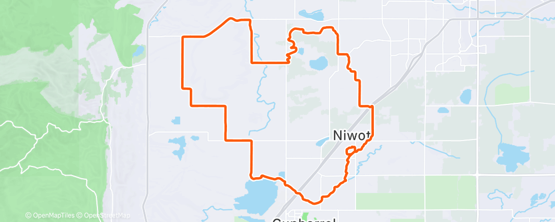 Map of the activity, Reunion with Jana