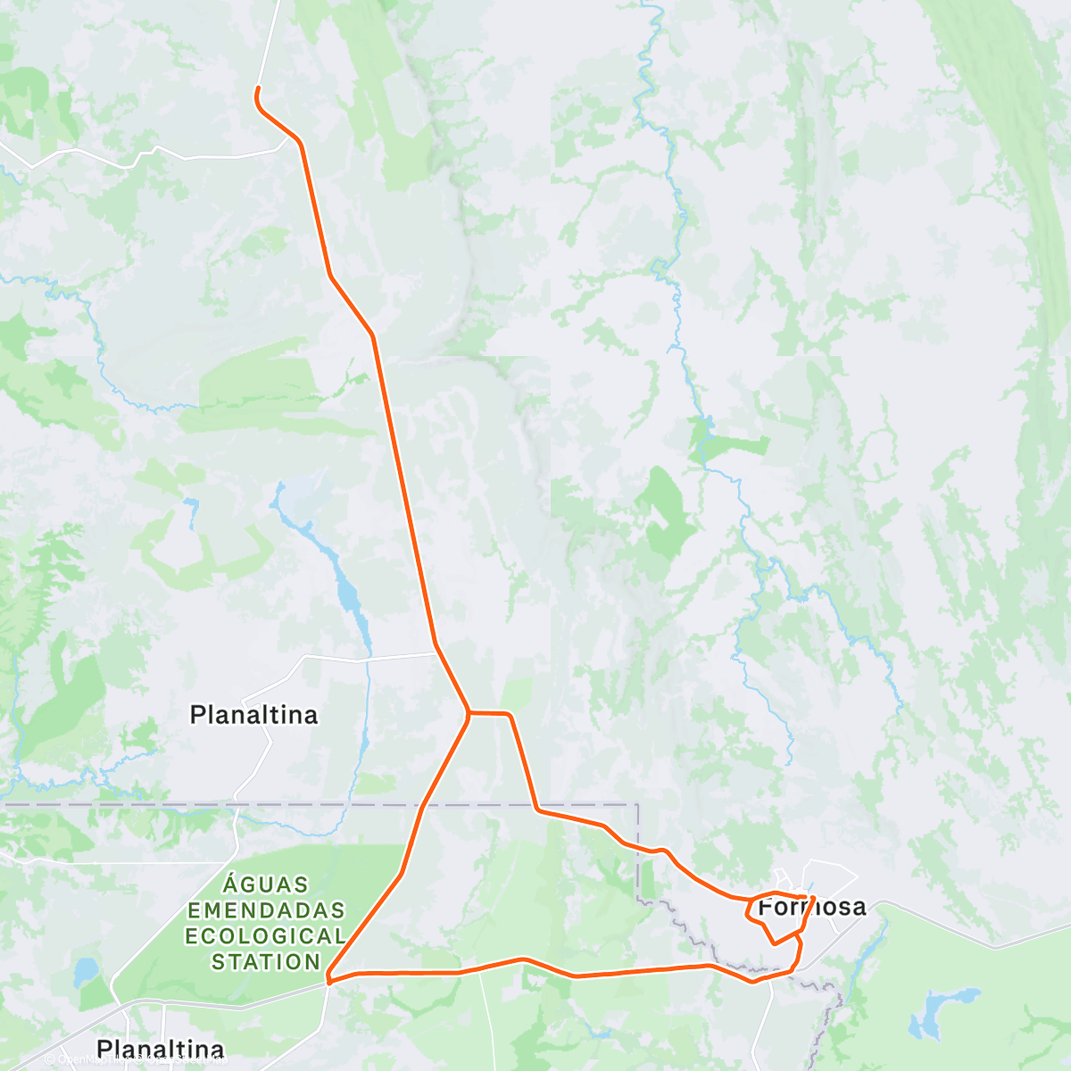 Map of the activity, 5° dia DESAFIO ARRIVAL 1000