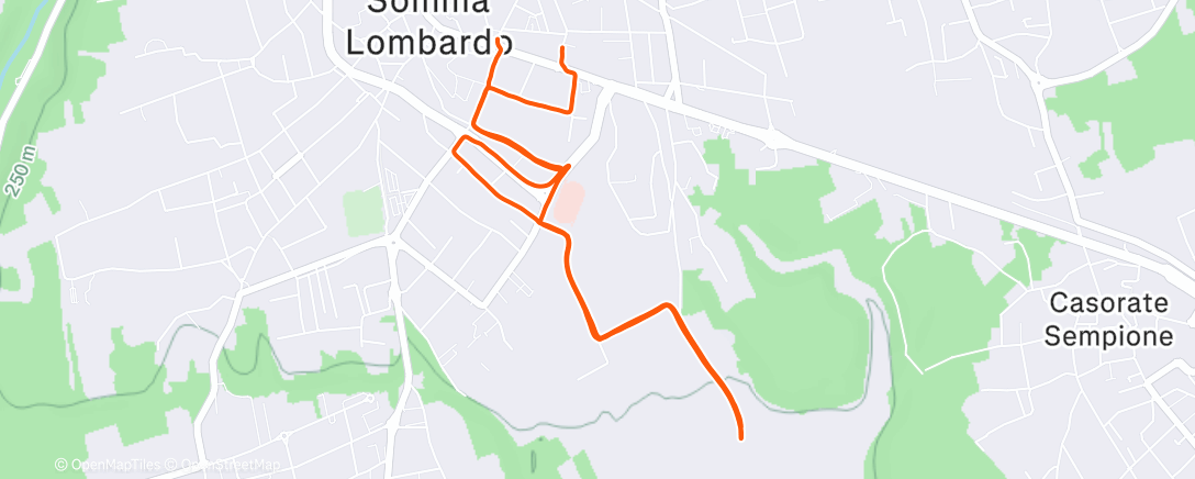 Map of the activity, DU boxing day