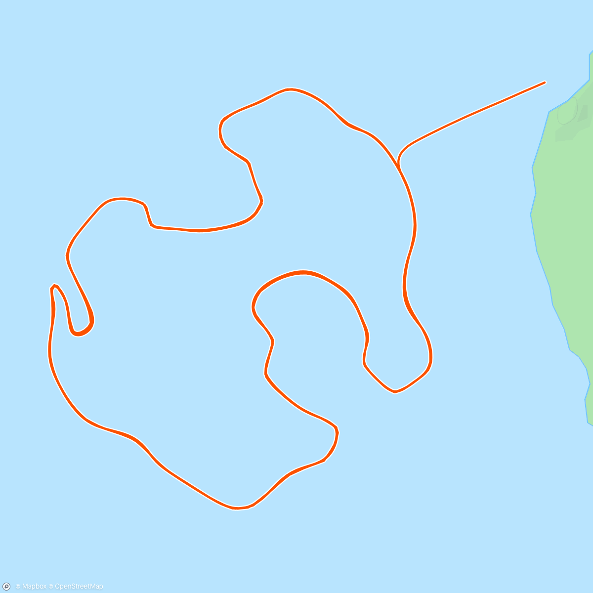 Map of the activity, Zwift - The Wringer in Watopia