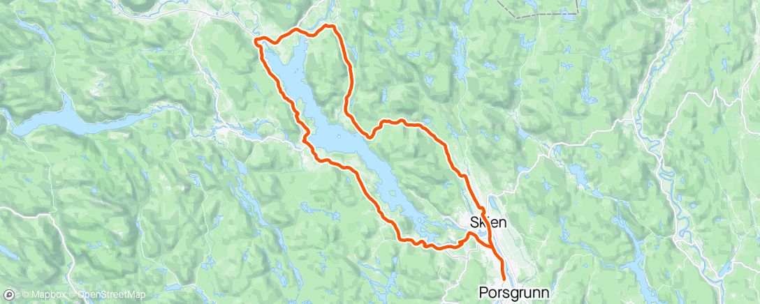 Map of the activity, Nordsjørunden