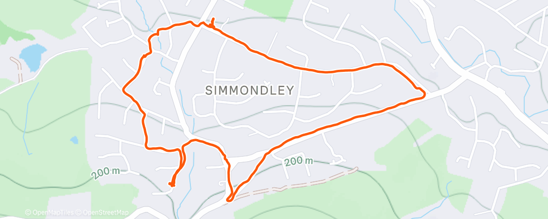 Карта физической активности (Morning Walk)