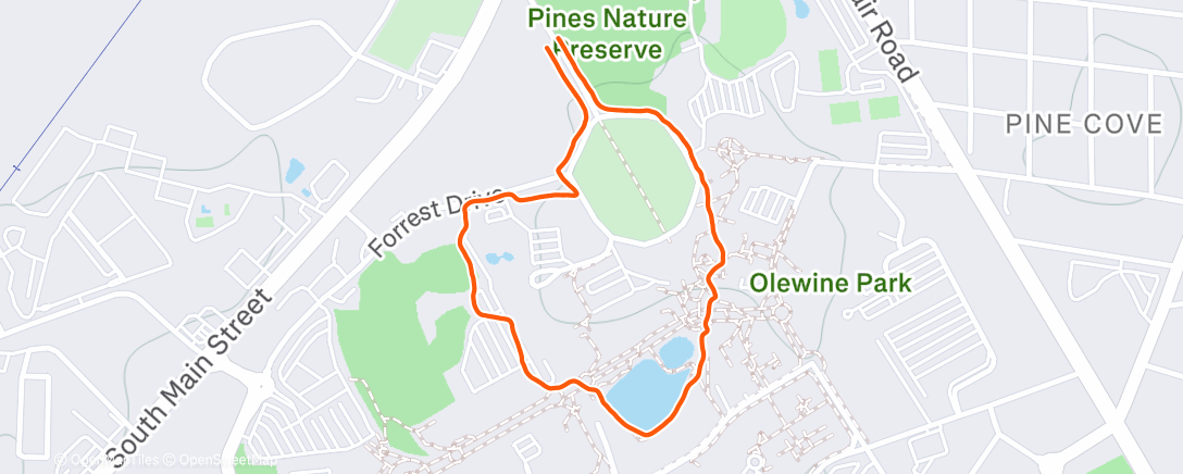 Map of the activity, Campus reminiscing