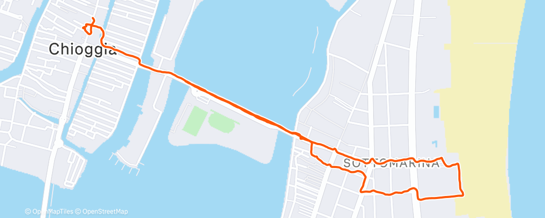 Карта физической активности (Camminata mattutina)