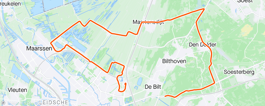 アクティビティ「r_biltse hoek_24,5c 🌤🚴」の地図