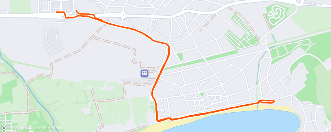 活动地图，Carrera de mañana