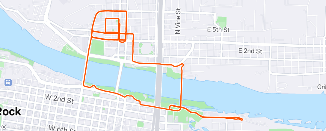 Map of the activity, Flyway+