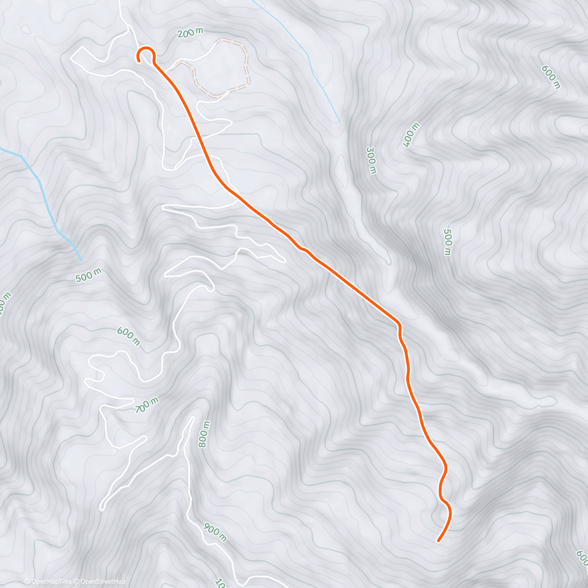 Map of the activity, Zwift - Mûr De Bretagne