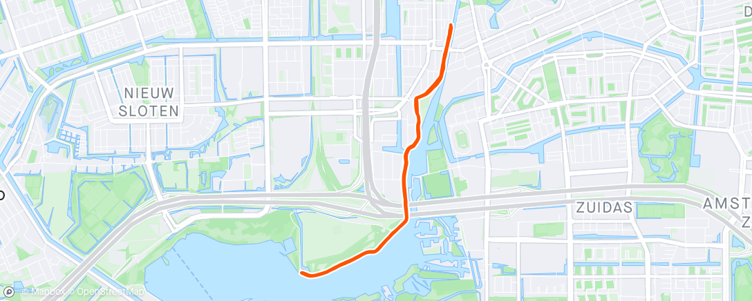 Mappa dell'attività Lake Run - 6km
