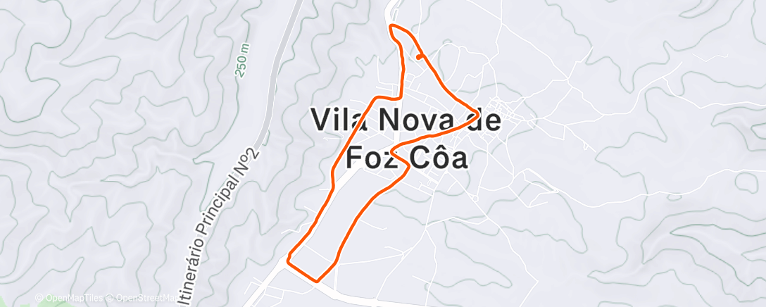 Карта физической активности (Caminhada)