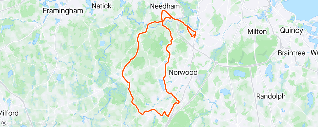Map of the activity, Nice spin with Jeff