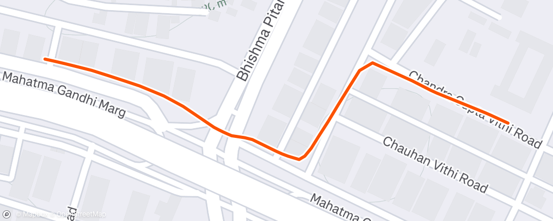 Карта физической активности (Commute home)