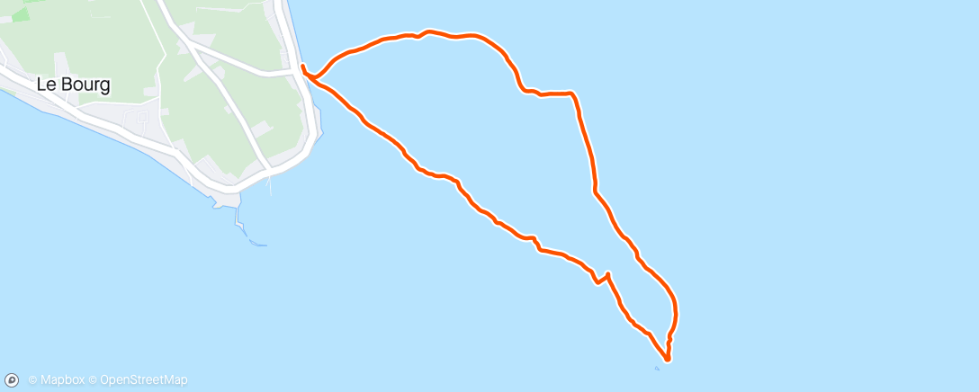 Map of the activity, Sunny stroll to Seymour