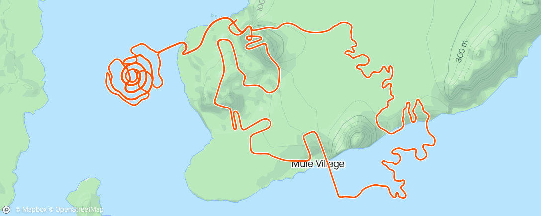 Mapa da atividade, Zwift - Race: Zwift Epic Race - Three Little Sisters (A)