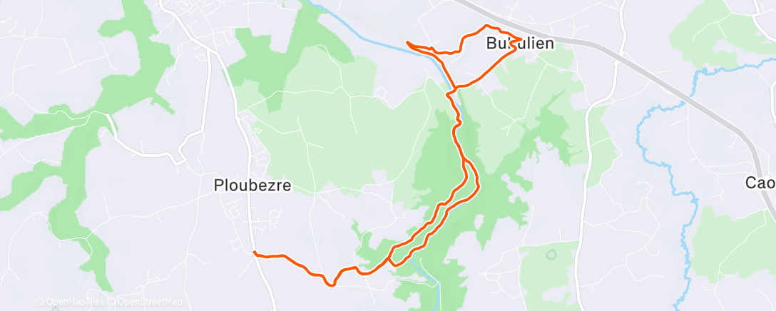 Map of the activity, P’tit tour du dimanche 🏃