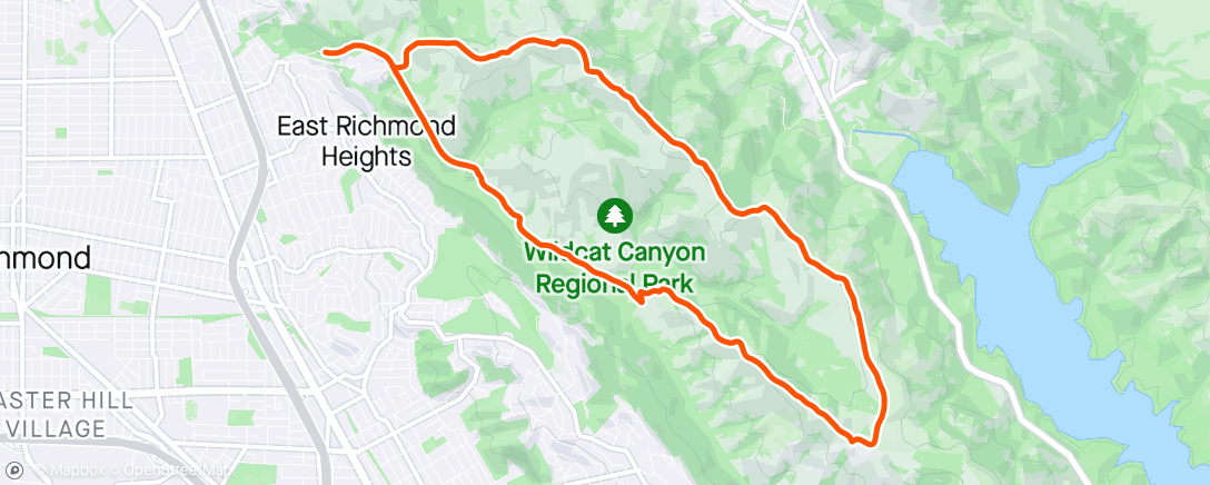Carte de l'activité Morning Hike