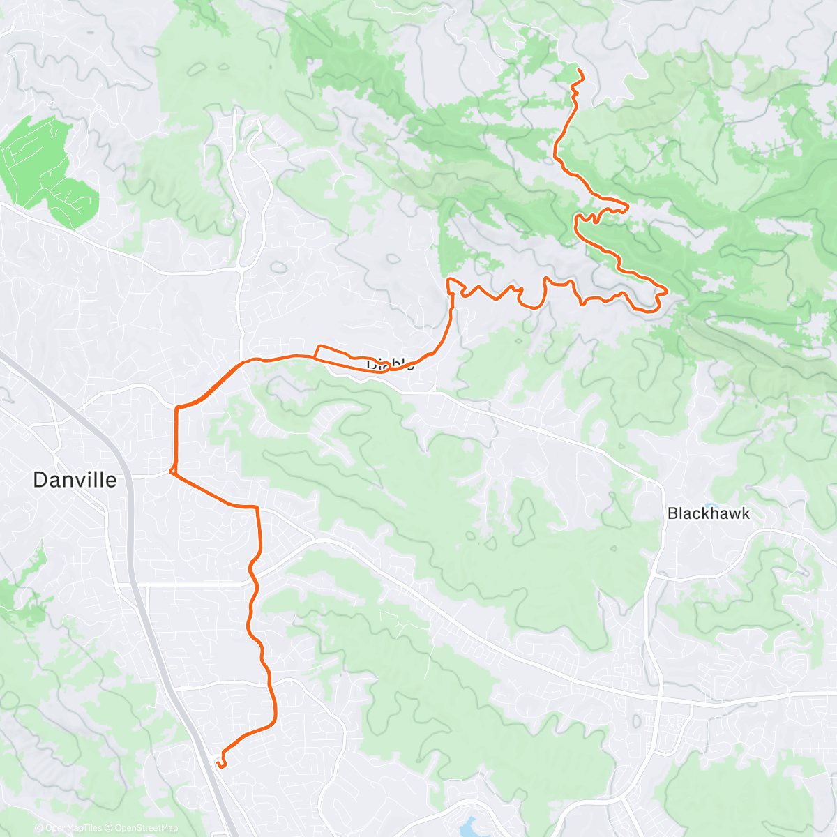 Map of the activity, Saturday Morning Big Game Junction