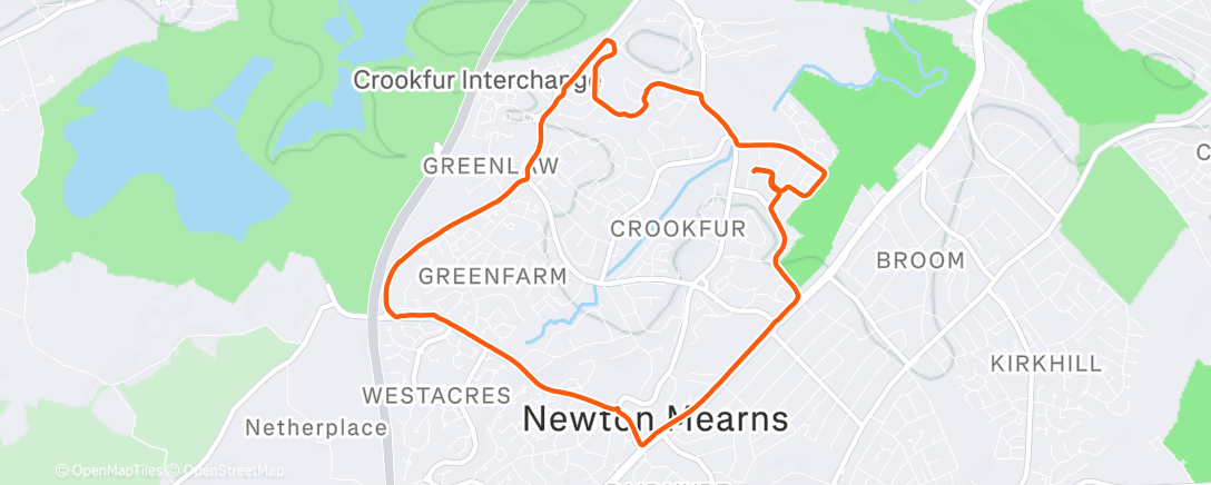 Map of the activity, Friday am 🥶