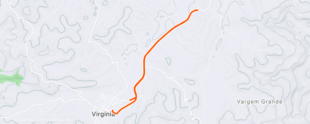 Map of the activity, Era pra ser 10k ritmado Pace abaixo de 4,10 🙏🏼🔥🏃🏻