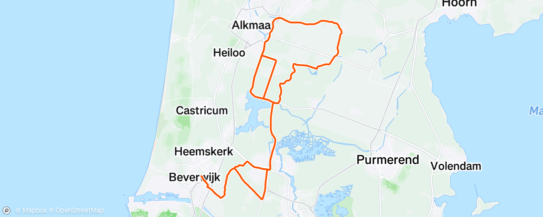 Mappa dell'attività Alles beter dan de tacx