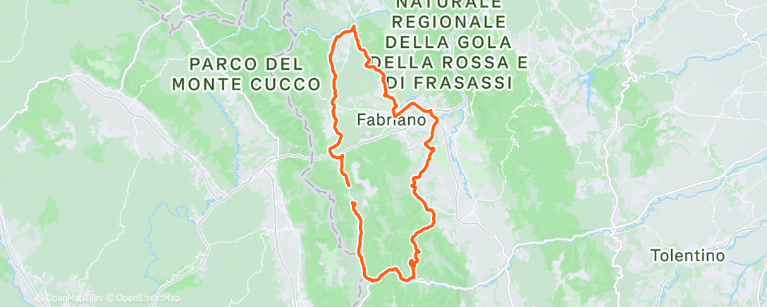 Map of the activity, Senza vento🤪🤪