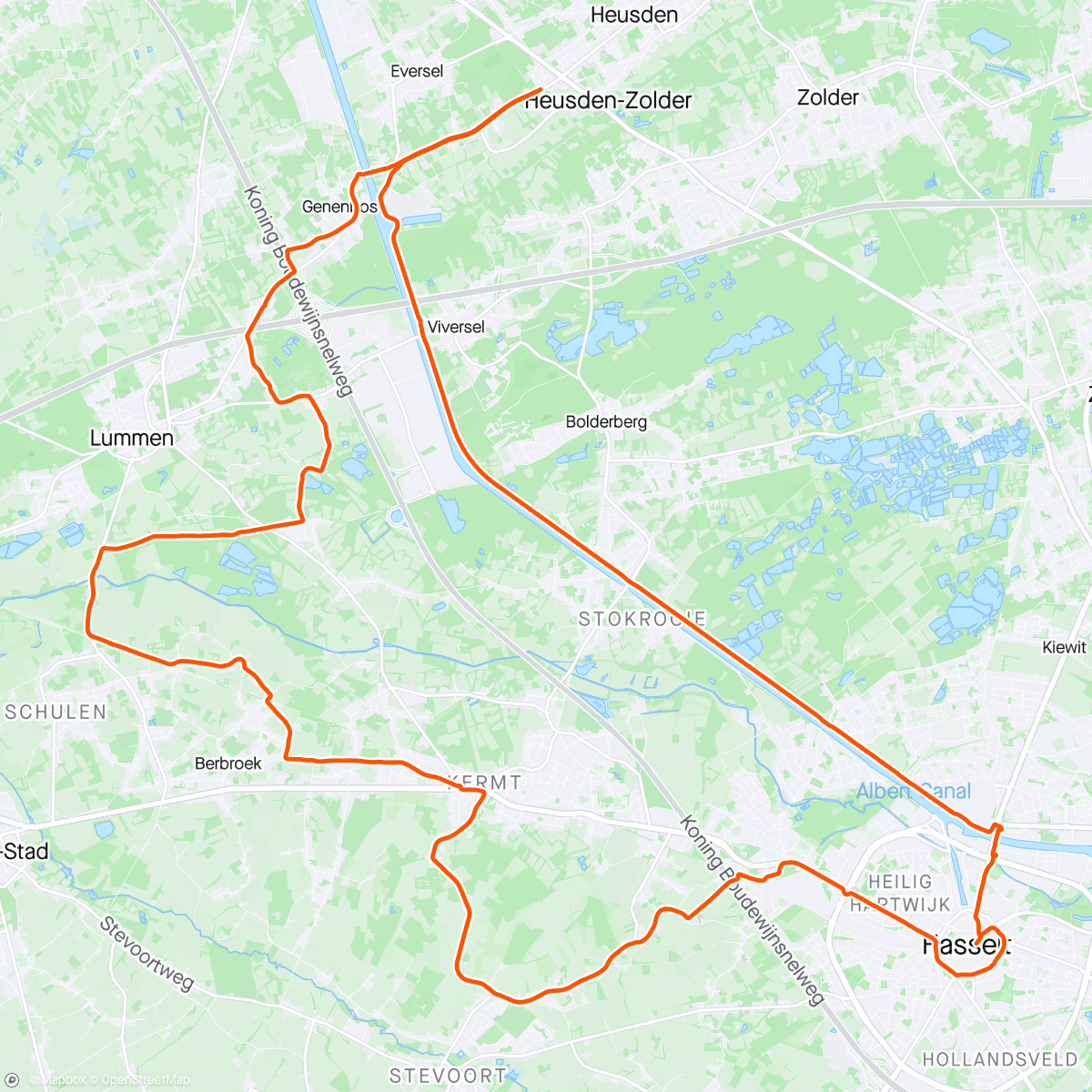 Map of the activity, Losfahren! 🚴🏽‍♂️