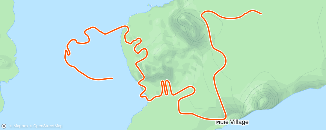 Map of the activity, Zwift - Pacer Group Ride: Triple Flat Loops in Watopia with Yumi