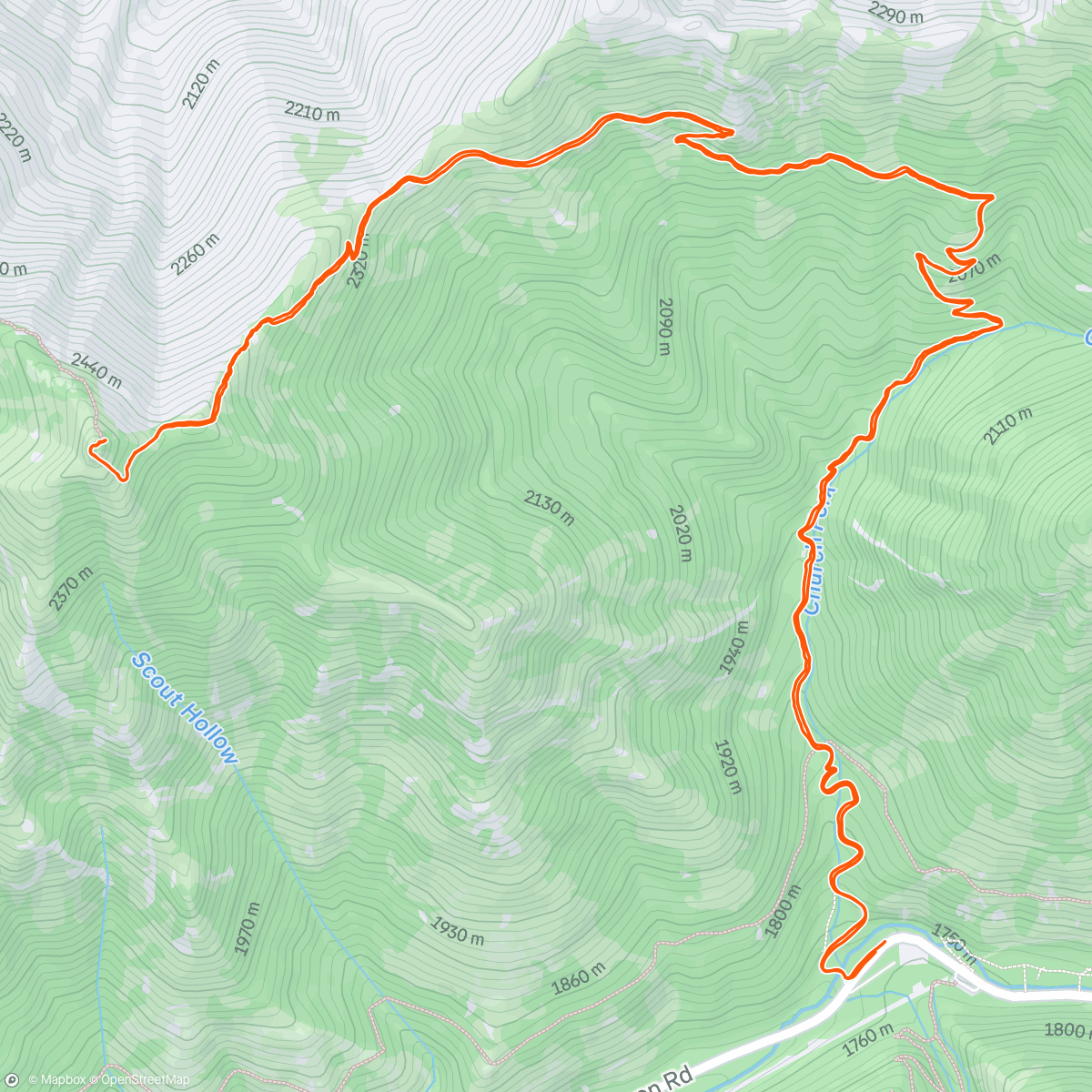 Map of the activity, Thanks for the invite Greg