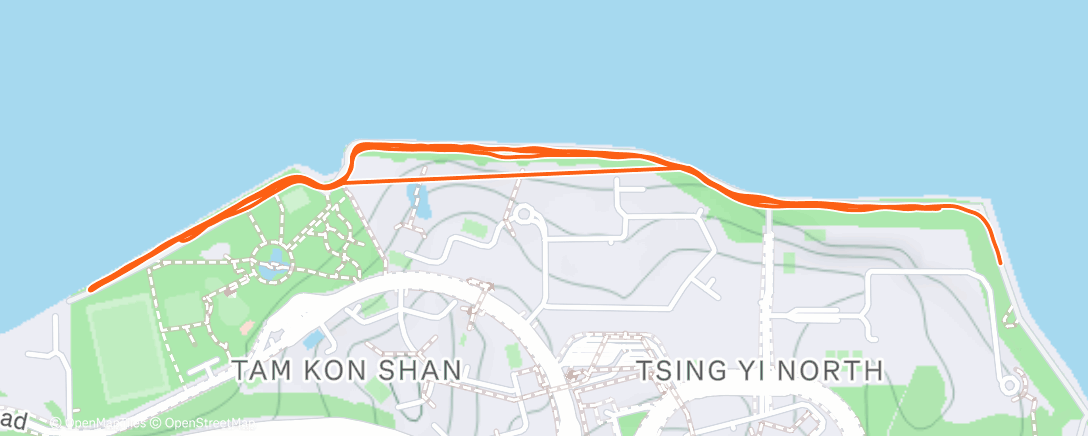 Карта физической активности (晨间跑步)