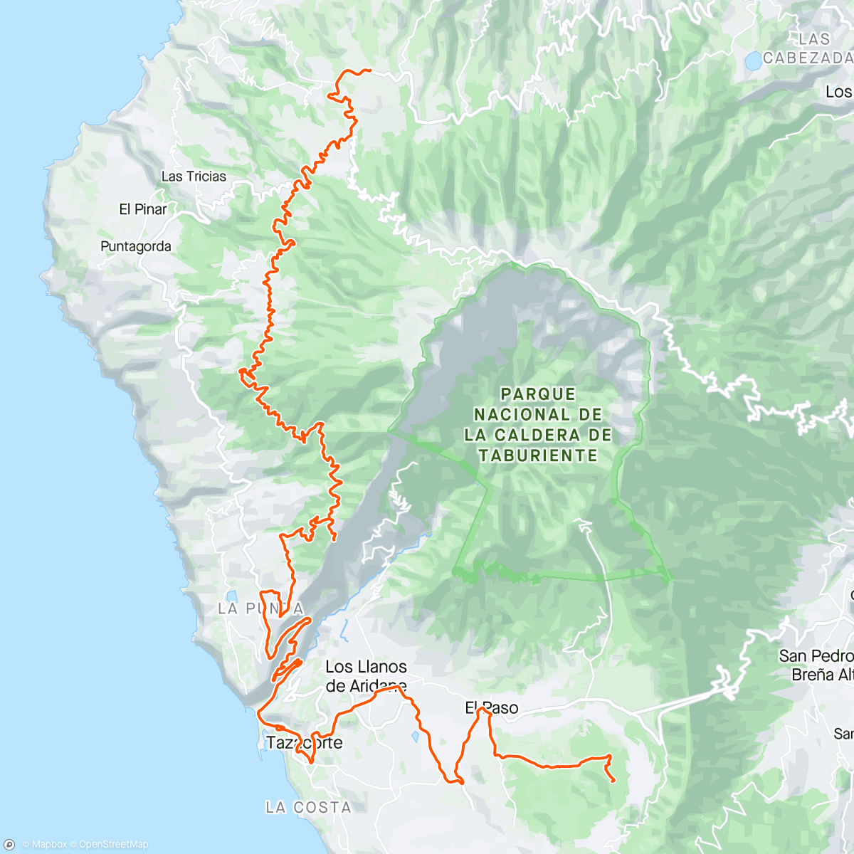 Map of the activity, Gravel Ground - Etapa 3