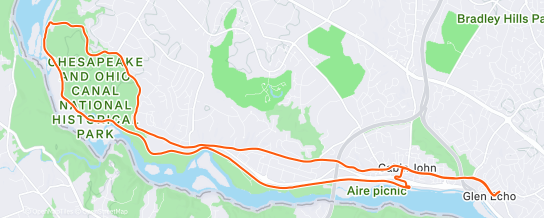 Map of the activity, FS day 6