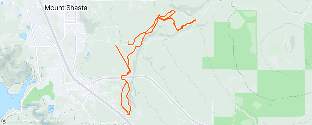 Map of the activity, Lap with Jodi