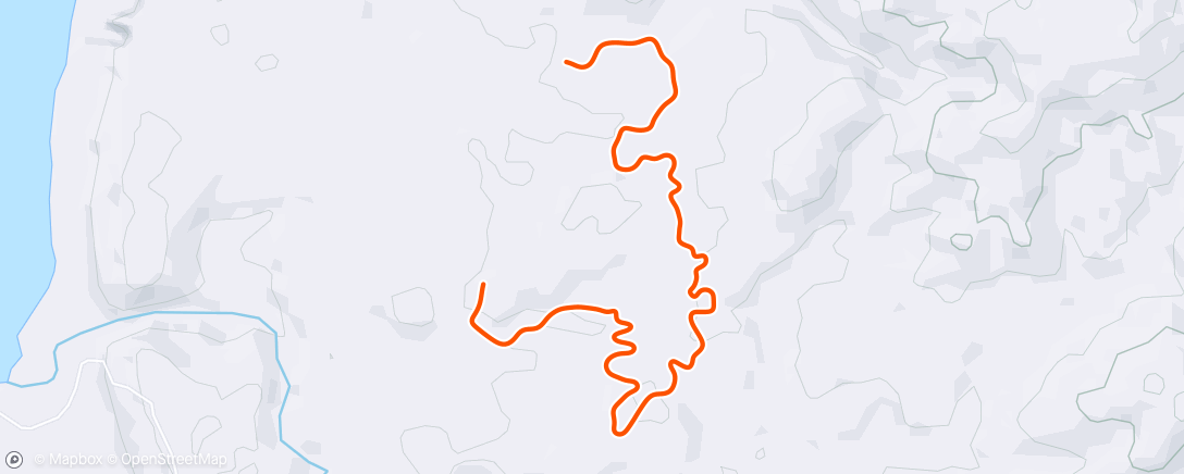 Map of the activity, Zwift - Race: Zwift Hill Climb Racing Club - Temple KQOM Forwards (B) on Kappa Quest in Makuri Islands