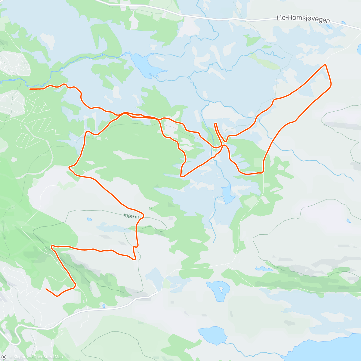 Map of the activity, Janteloppet med Oscar 🙂