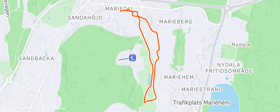 Карта физической активности (Lunch Walk)